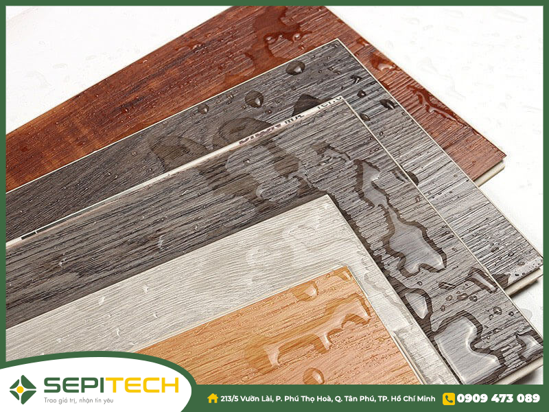 Sàn nhựa giả gỗ – Sản phẩm thay thế sàn gỗ bị phồng hoàn hảo