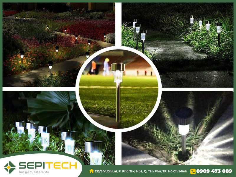 Khái quát về mẫu đèn cắm cỏ sân vườn?