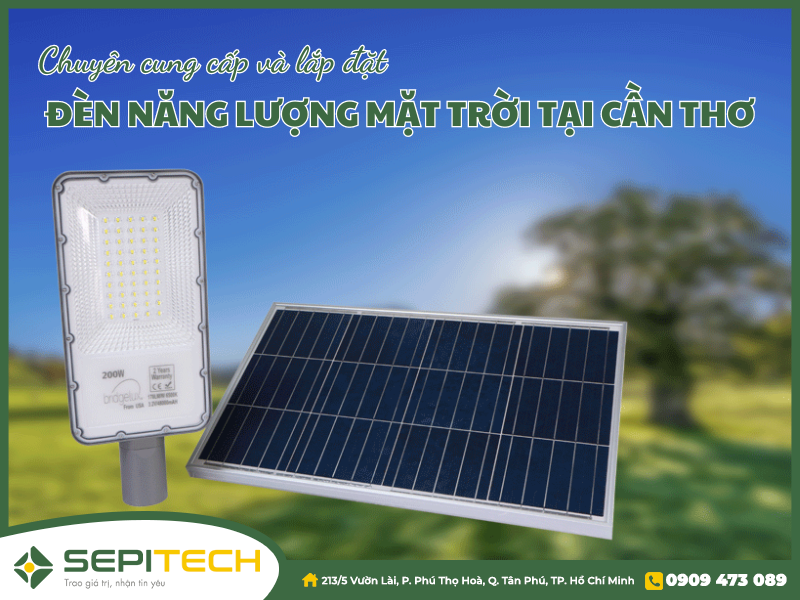 Lợi ích mua đèn điện năng lượng mặt trời tại Sepitech 