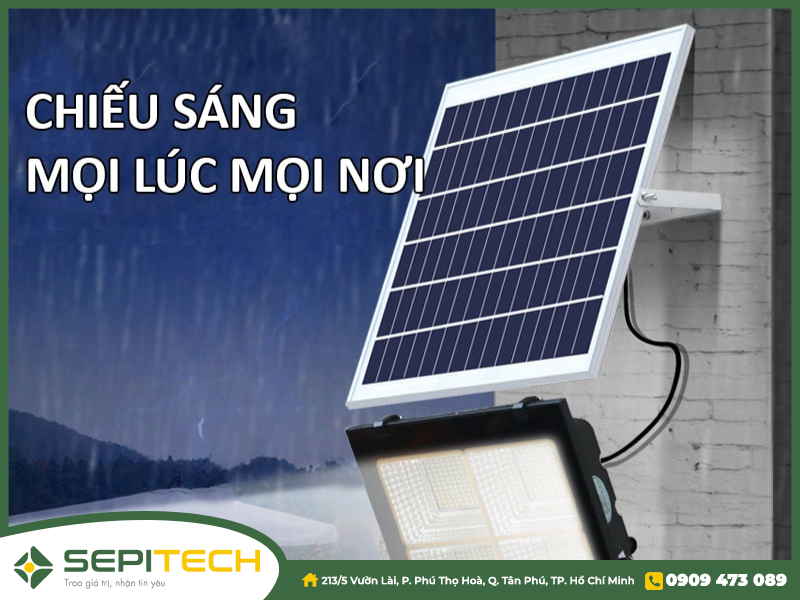 Lưu ý khi lắp và sử dụng đèn năng lượng mặt trời